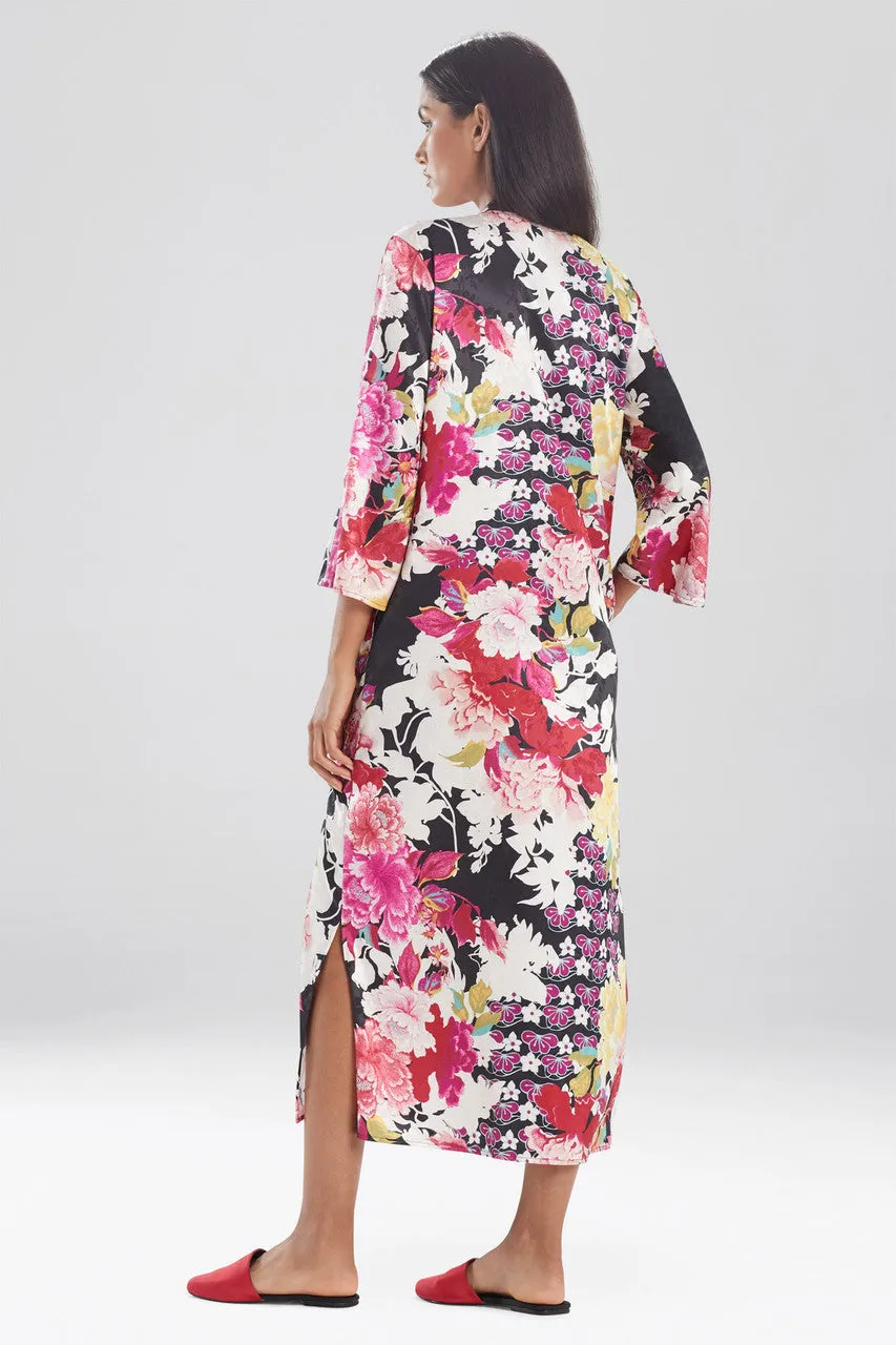 Imperial Garden Zip Caftan sold by Natori product image thumbnail 3