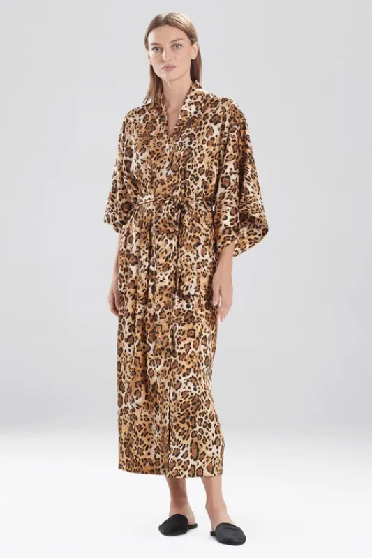 Cheetah Robe made by Natori