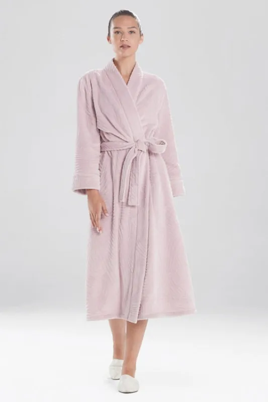 Embossed Waves Robe made by Natori