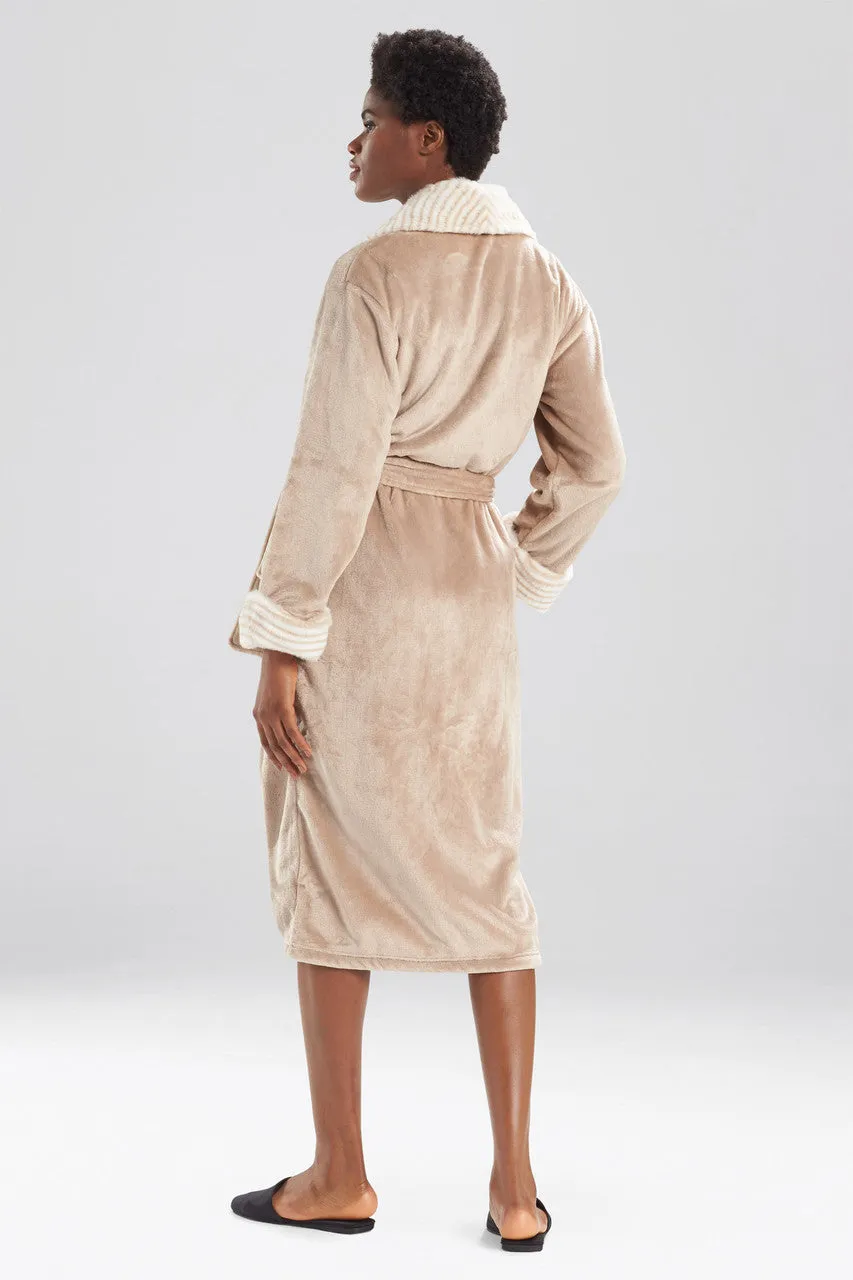 Faux Fur Trim Robe sold by Natori product image thumbnail 2