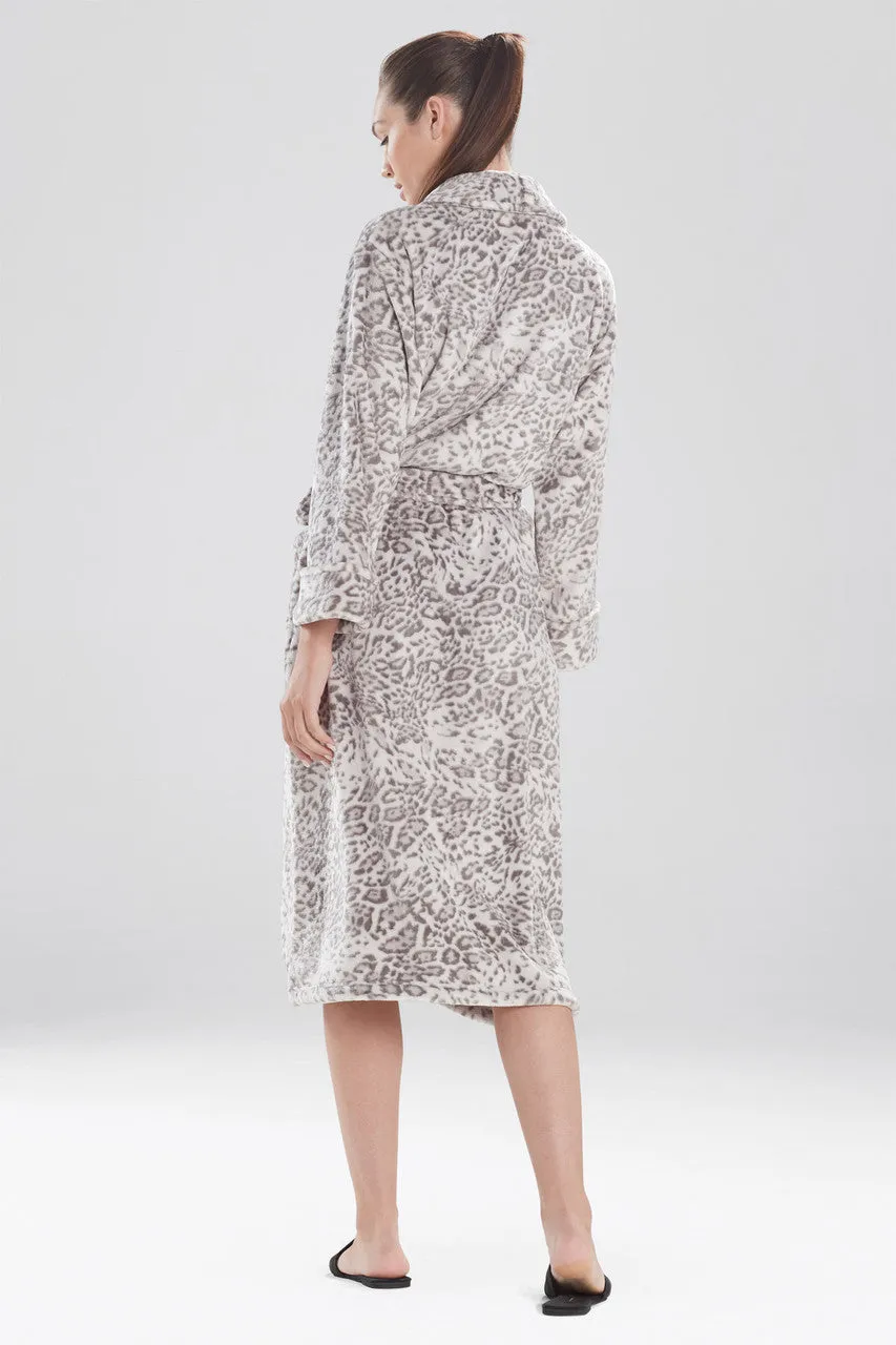 Cashmere Fleece Leopard Robe sold by Natori product image thumbnail 2