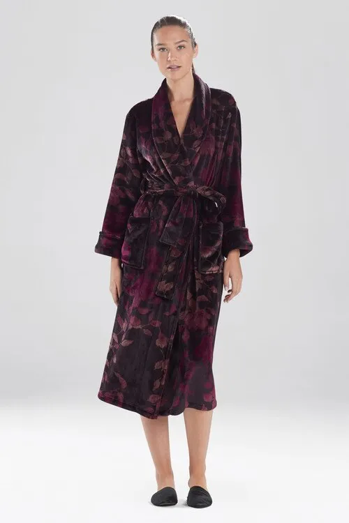 Cashmere Fleece Ombre Petal Robe sold by Natori