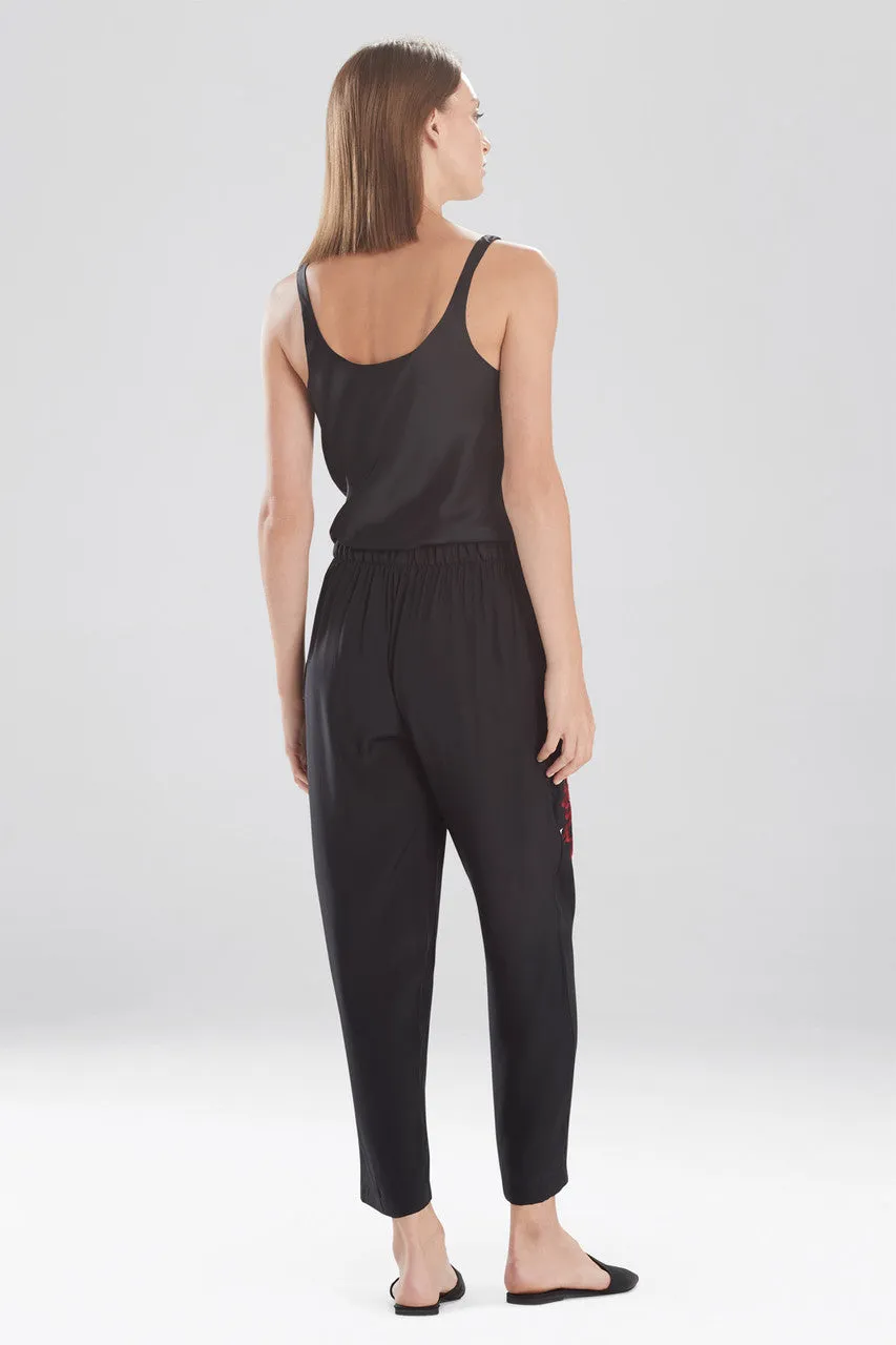 Miyabi Silk Embroidered Pants sold by Natori product image thumbnail 3