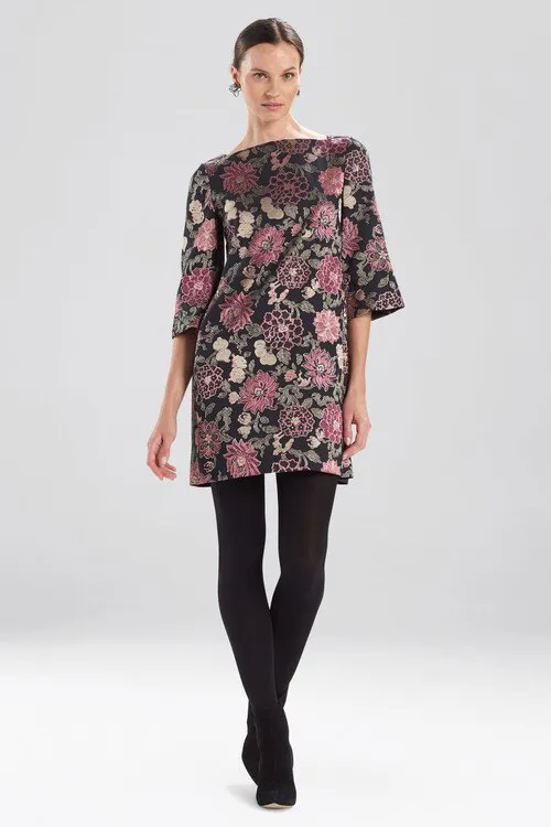 Edo Floral Jacquard Dress sold by Natori product image thumbnail 5