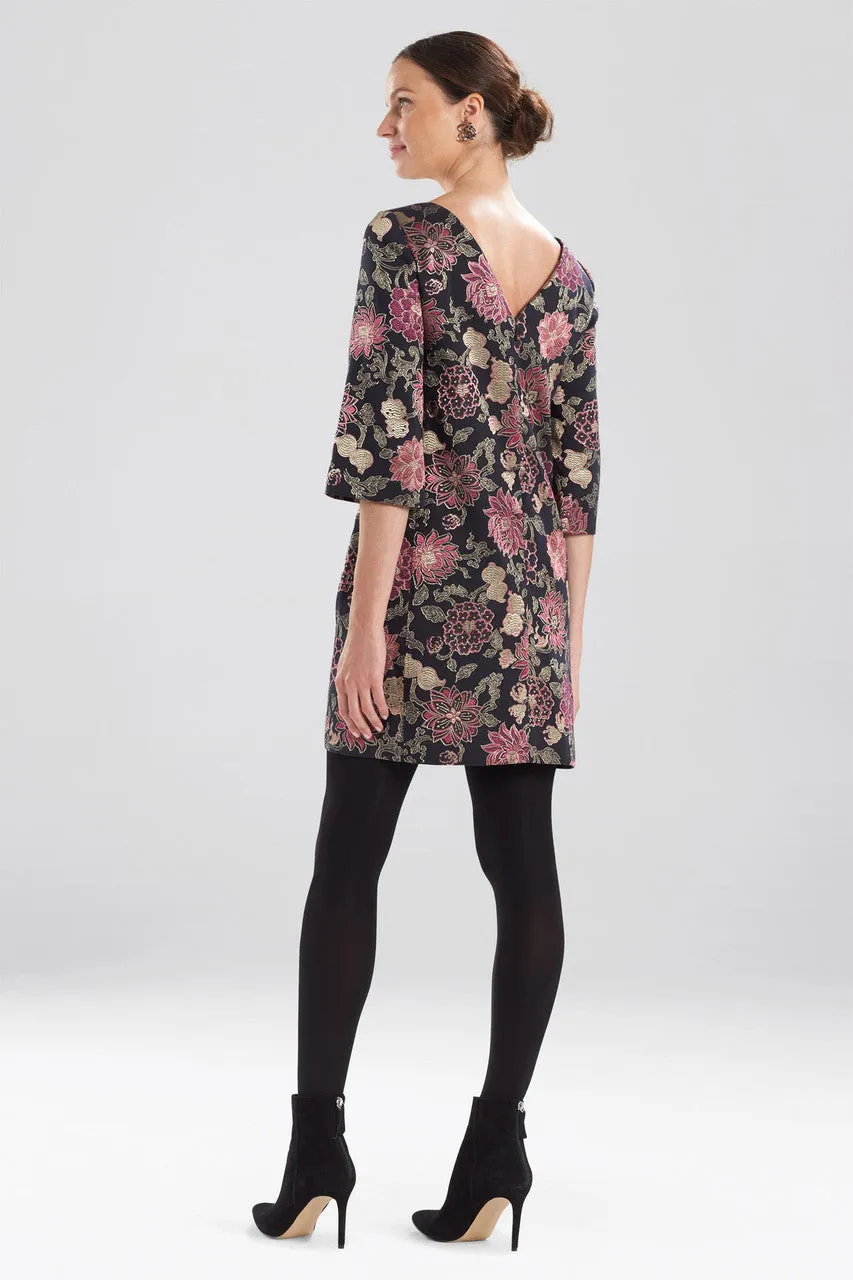 Edo Floral Jacquard Dress sold by Natori product image thumbnail 3