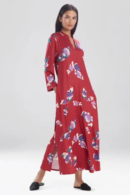 Floret Obi Caftan sold by Natori
