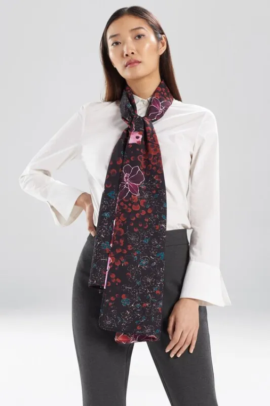 Leopard Orchid Scarf sold by Natori