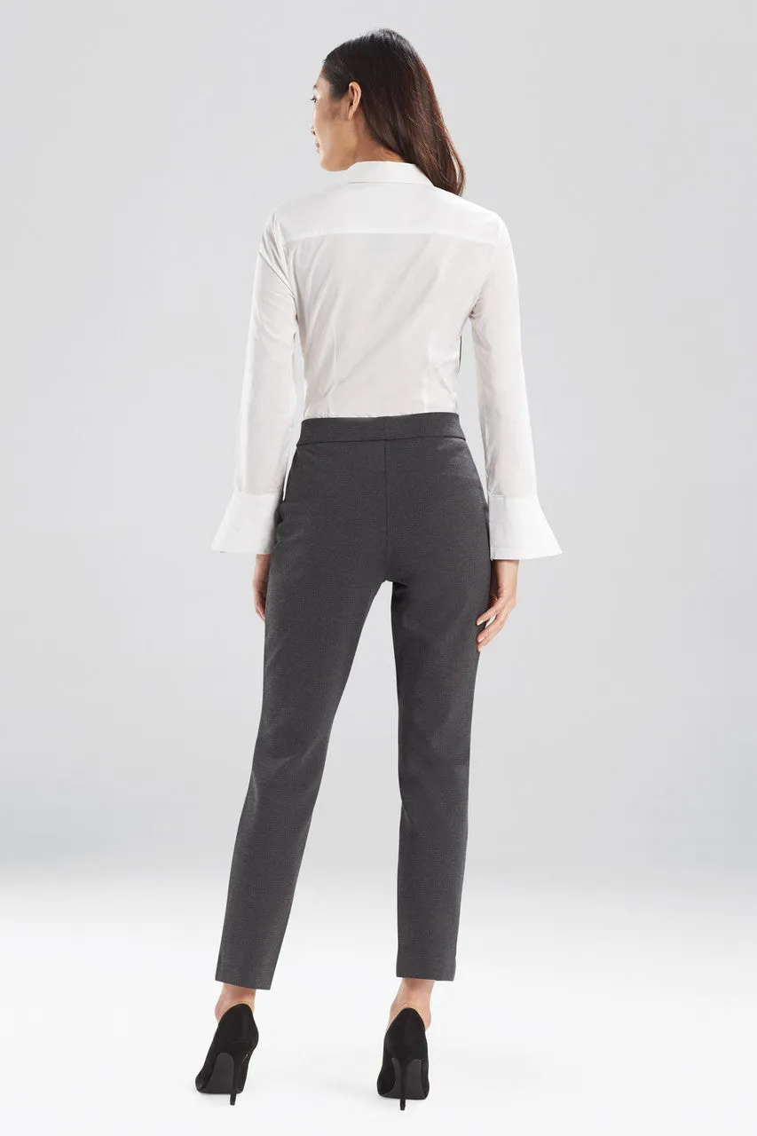 Solid Ponte Slim Pants sold by Natori product image thumbnail 3