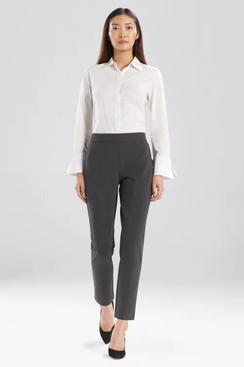 Solid Ponte Slim Pants sold by Natori