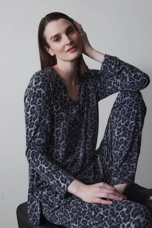 Ombre Leopard Top sold by Natori