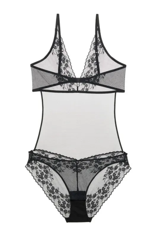 Cherry Blossom Convertible Bodysuit sold by Natori