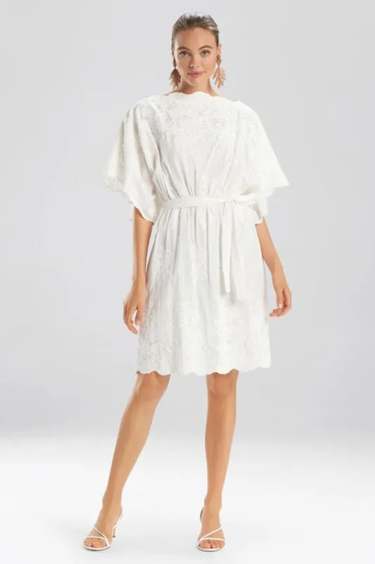 Embroidered Voile Dress made by Natori