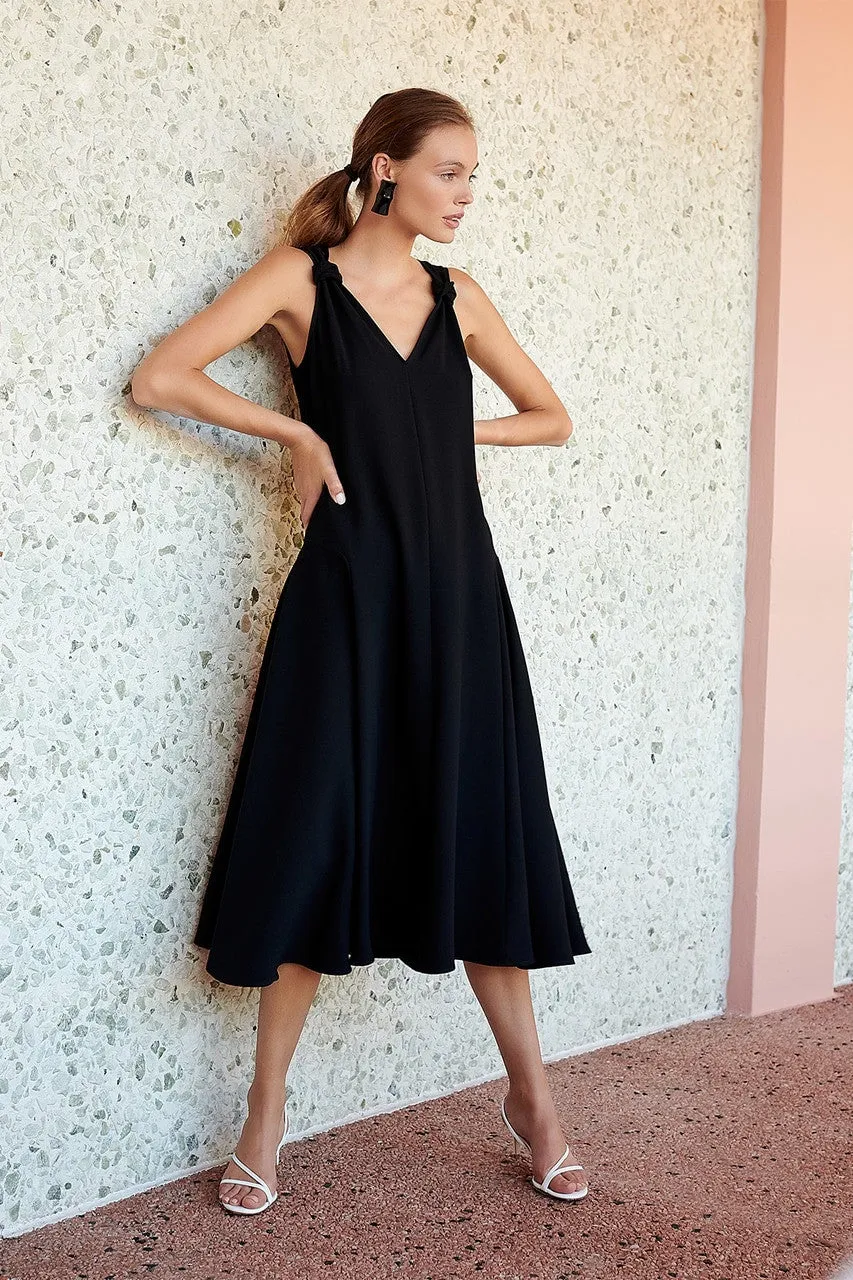 Solid Crepe Tank Dress sold by Natori product image thumbnail 4