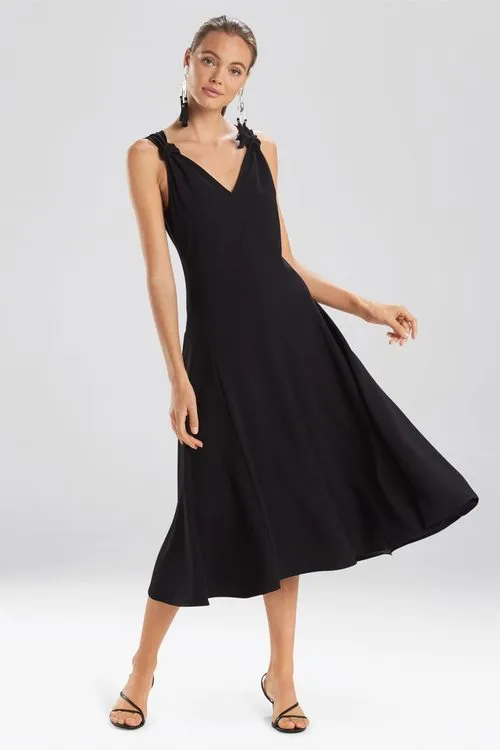 Solid Crepe Tank Dress sold by Natori product image thumbnail 5