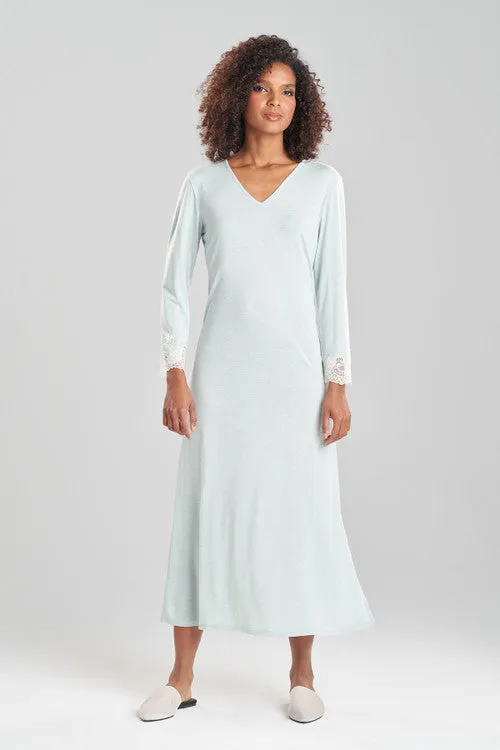 Luxe Shangri-La Long Sleeve Lounger sold by Natori