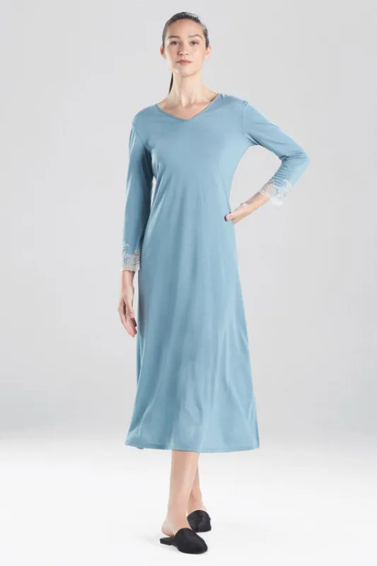 Luxe Shangri-La Long Sleeve Lounger made by Natori