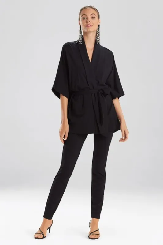 Light Weight Ponte Topper made by Natori