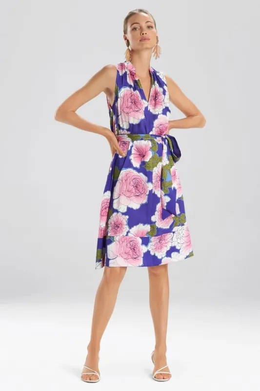 Garden Blossom Mandarin Dress sold by Natori