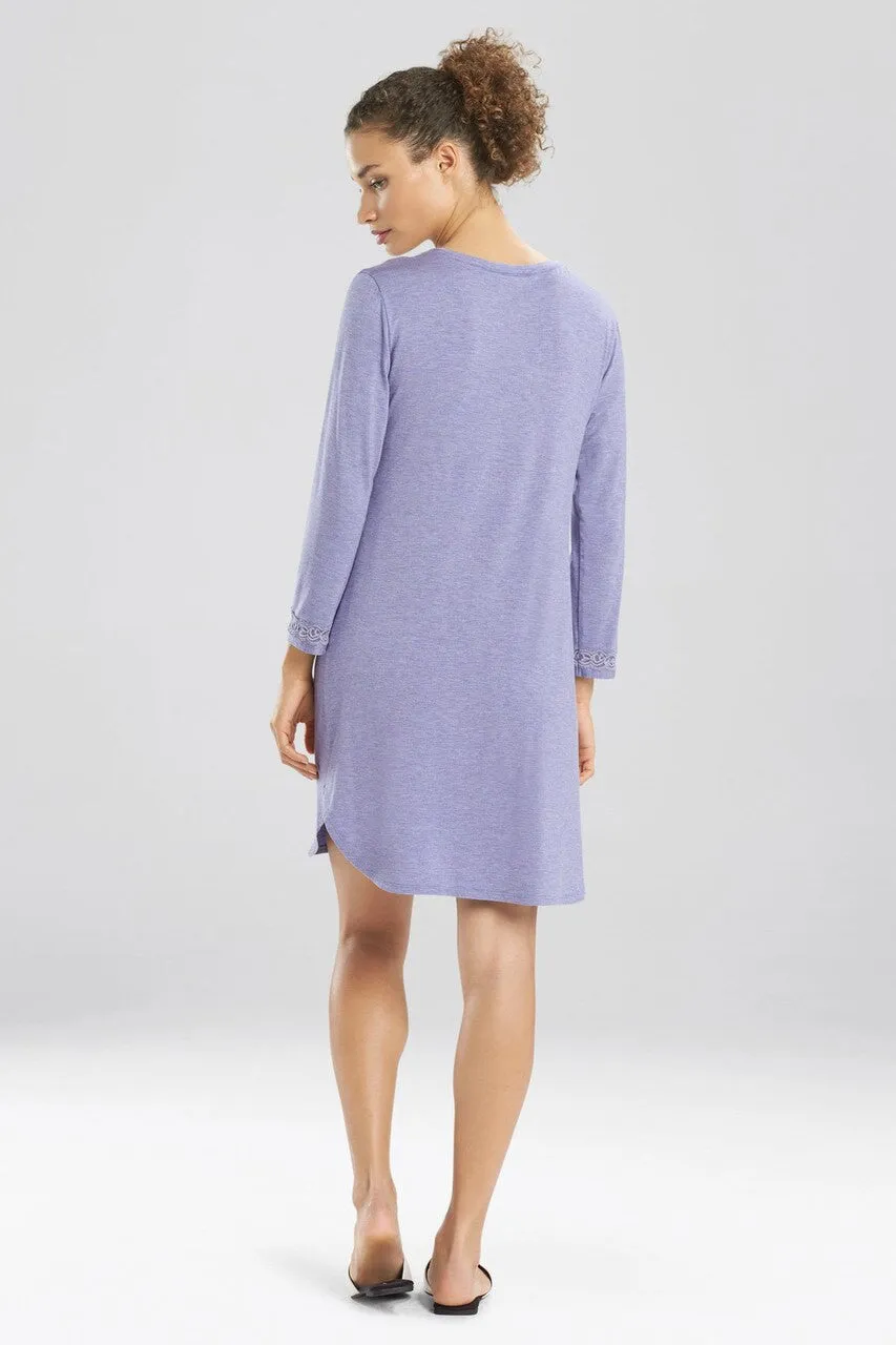 Feathers Essentials Long Sleeve Sleepshirt sold by Natori product image thumbnail 3