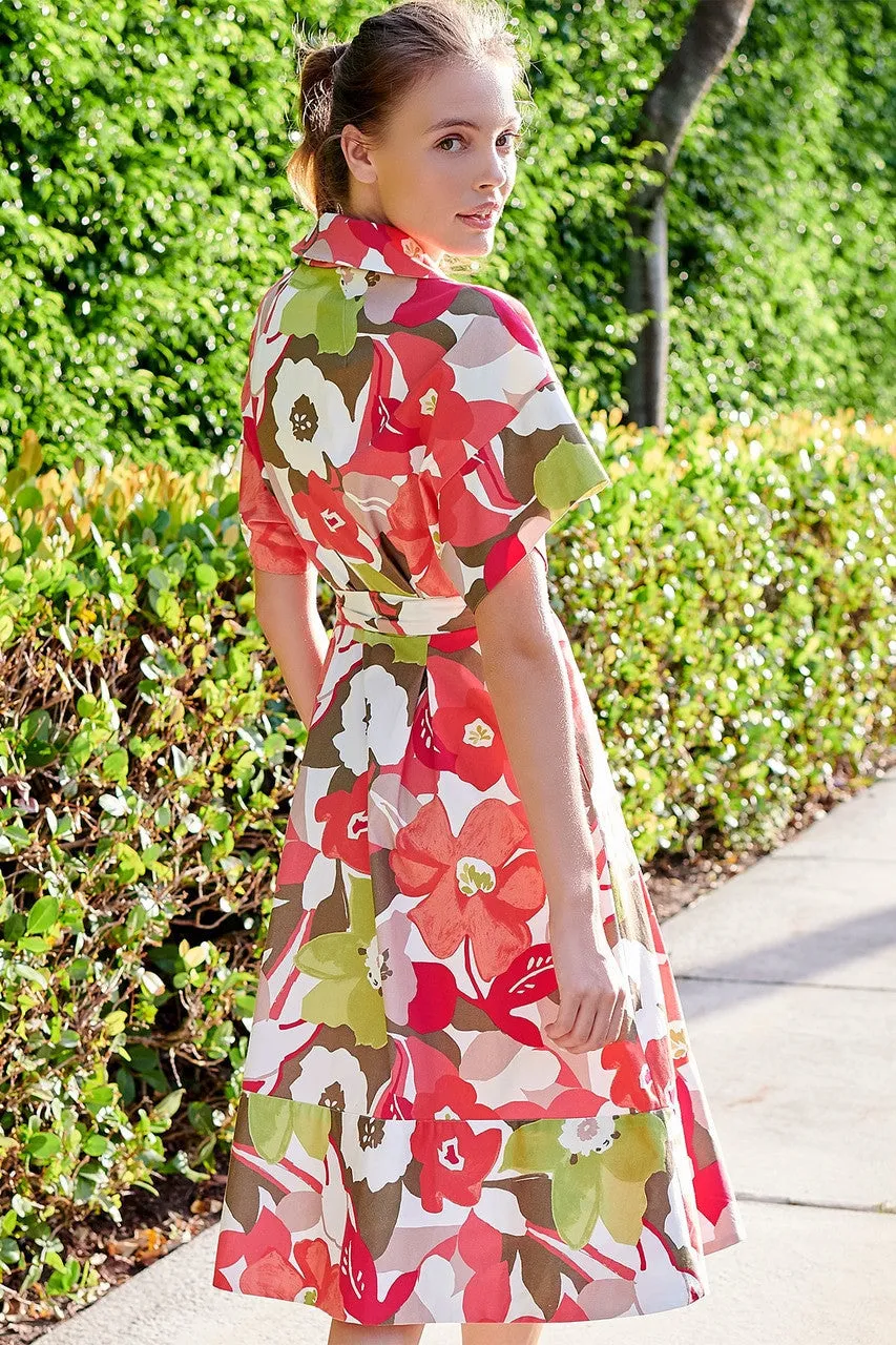 Anemone Garden Shirt Dress sold by Natori product image thumbnail 4