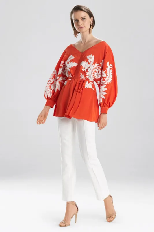 Agua Applique Top made by Natori