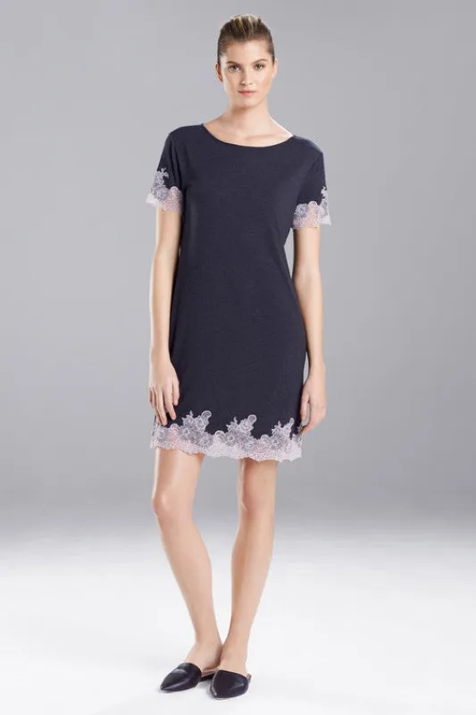 Luxe Shangri-La TENCEL™ Short Sleeve Sleepshirt made by Natori