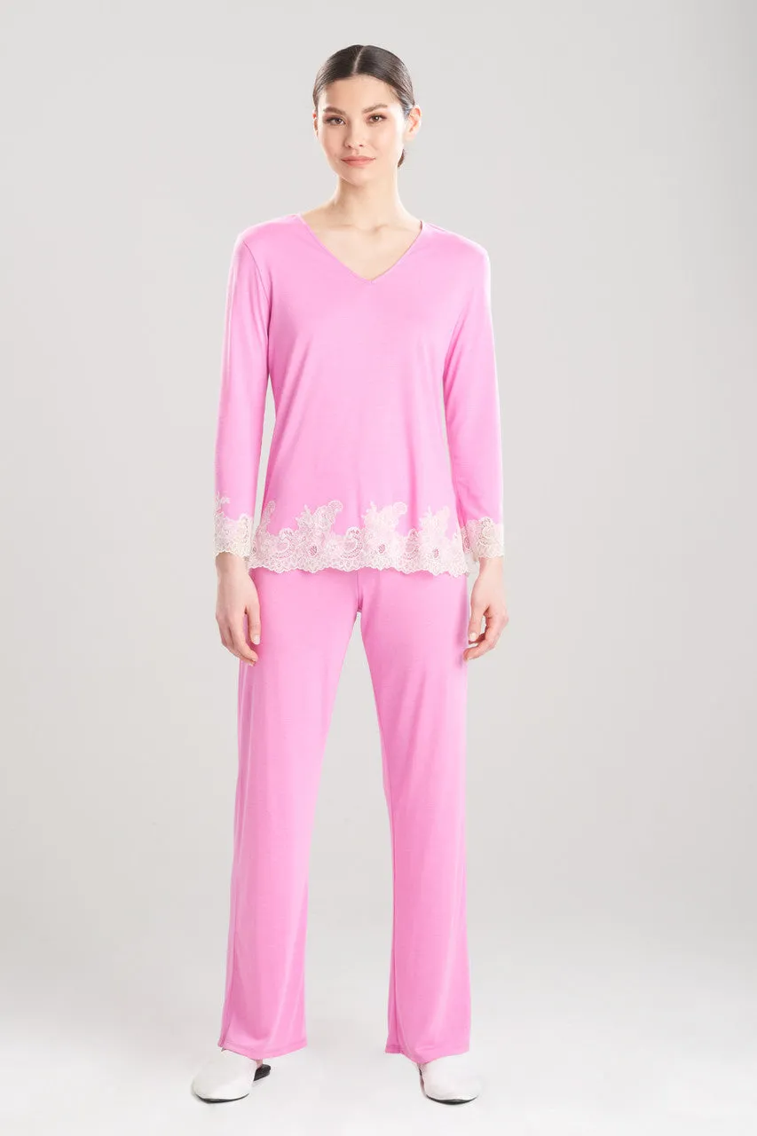 Luxe Shangri-La TENCEL™ Long Sleeve PJ sold by Natori product image thumbnail 3