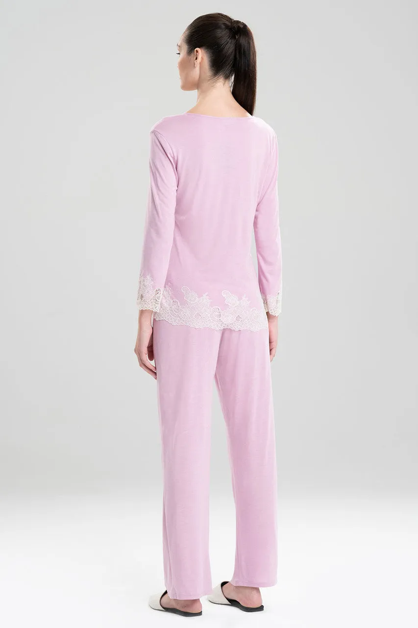 Luxe Shangri-La TENCEL™ Long Sleeve PJ sold by Natori product image thumbnail 3
