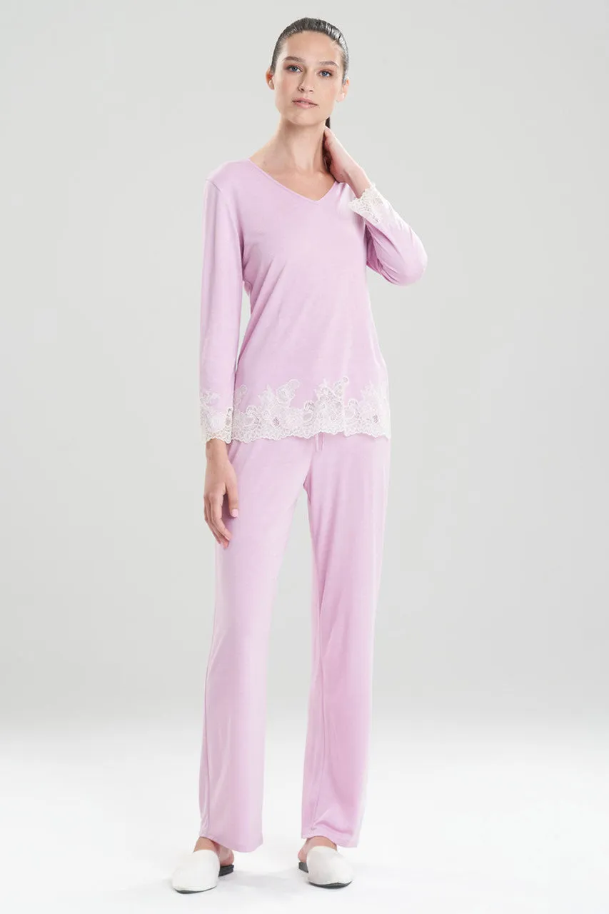 Luxe Shangri-La TENCEL™ Long Sleeve PJ sold by Natori product image thumbnail 4
