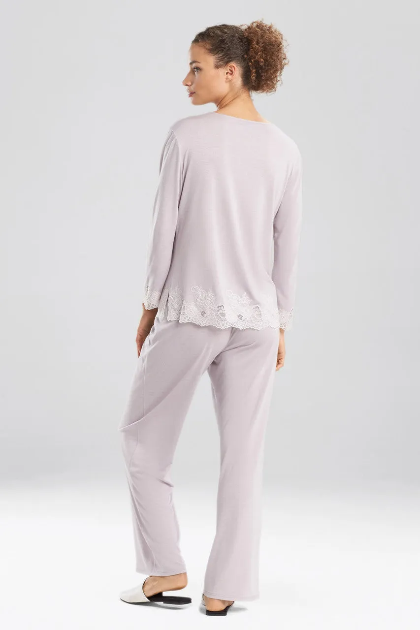 Luxe Shangri-La TENCEL™ Long Sleeve PJ sold by Natori product image thumbnail 3