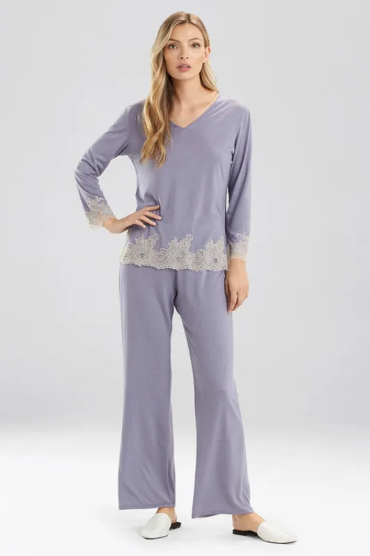 Luxe Shangri-La TENCEL™ Long Sleeve PJ made by Natori