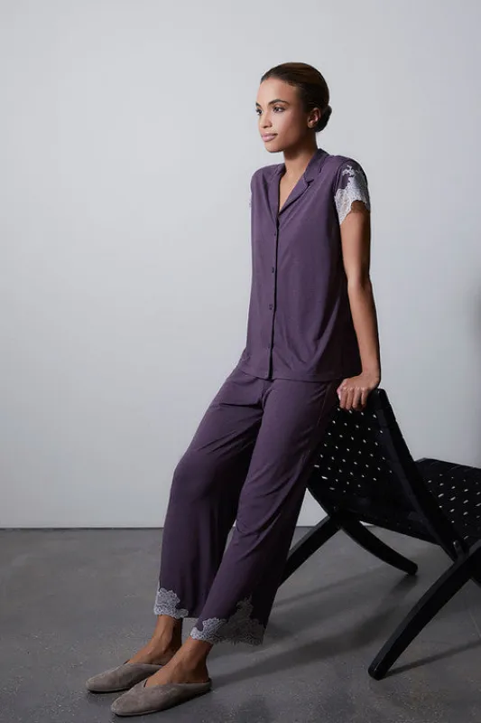 Luxe Shangri-La TENCEL™ Notch PJ made by Natori