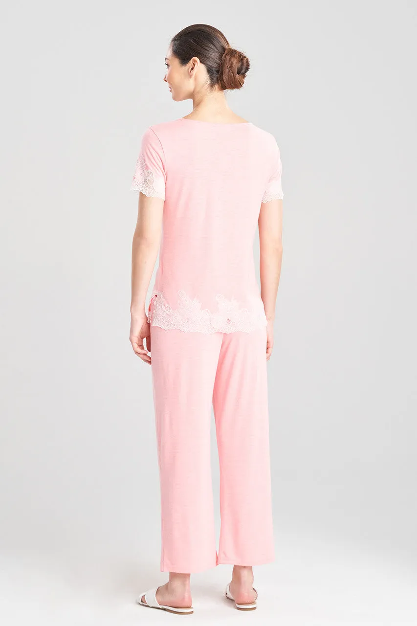 Luxe Shangri-La TENCEL™ Short Sleeve PJ Basics sold by Natori product image thumbnail 3