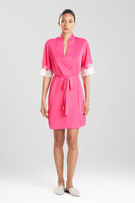 Enchant Wrap With Lace made by Natori