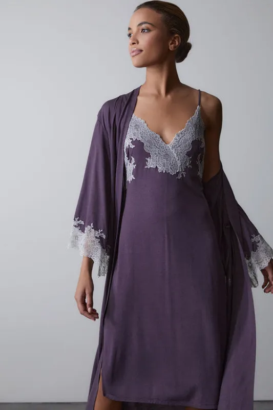 Luxe Shangri-La TENCEL™ Chemise sold by Natori