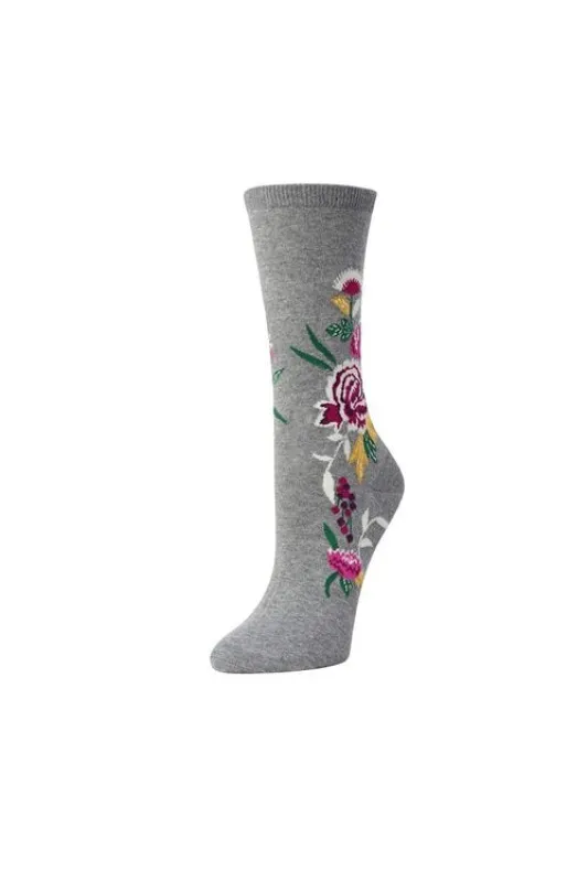 Midnight Garden Socks sold by Natori