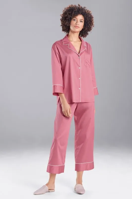 Cotton Sateen Essentials PJ Pants Set made by Natori
