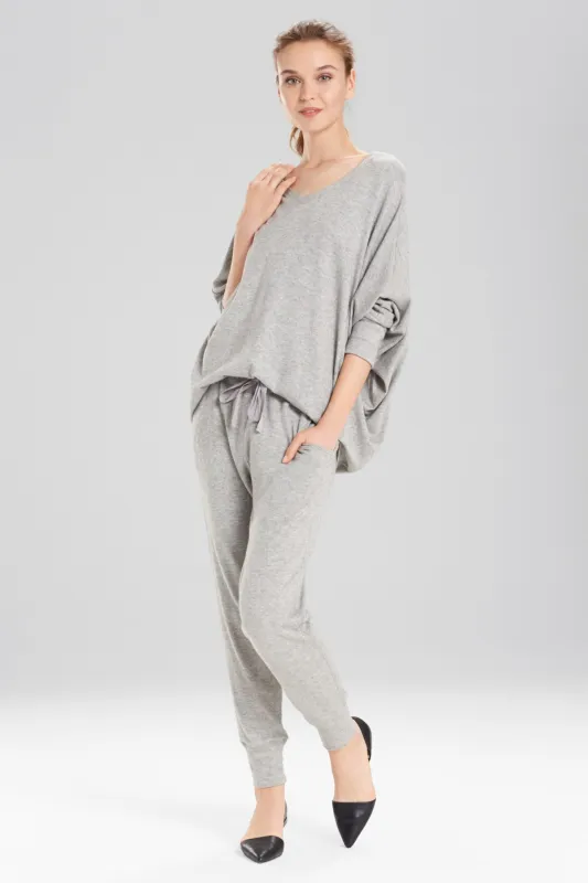 Retreat Jersey Sweater Knit Top made by Natori