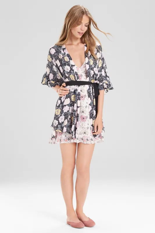 Dreamcatcher Wrap Rose/Grey made by Natori