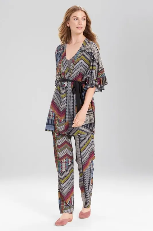 Boheme Wrap Black Multi made by Natori