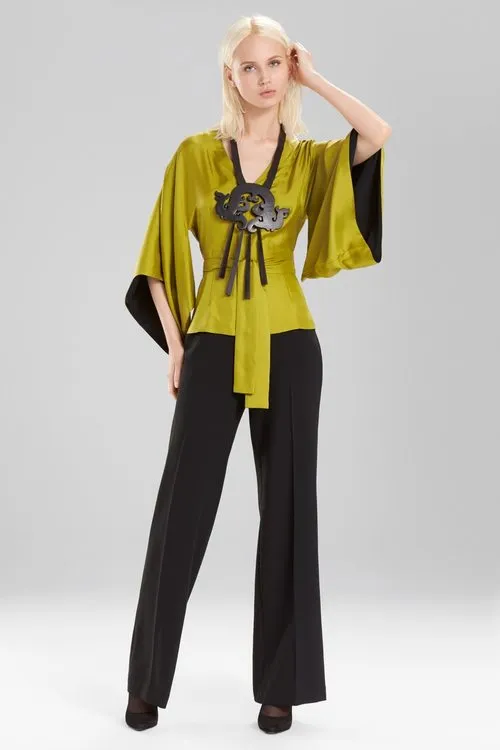 Silk Kimono Sleeve Top sold by Natori product image thumbnail 5