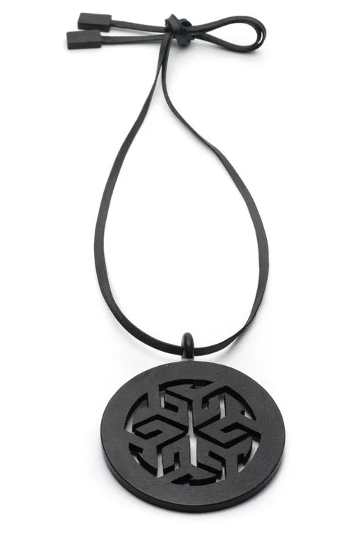 Horn Round Necklace sold by Natori