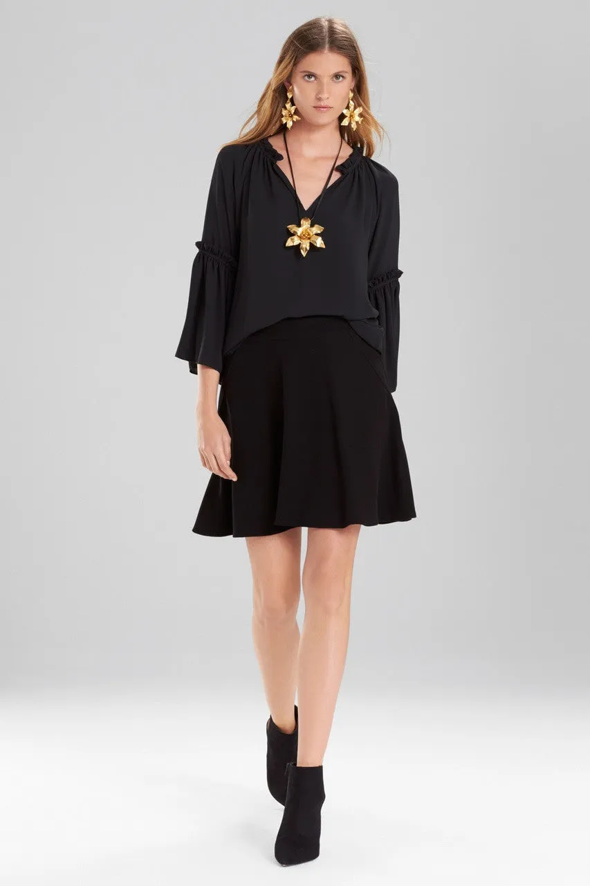 Brass Floral Necklace sold by Natori product image thumbnail 3