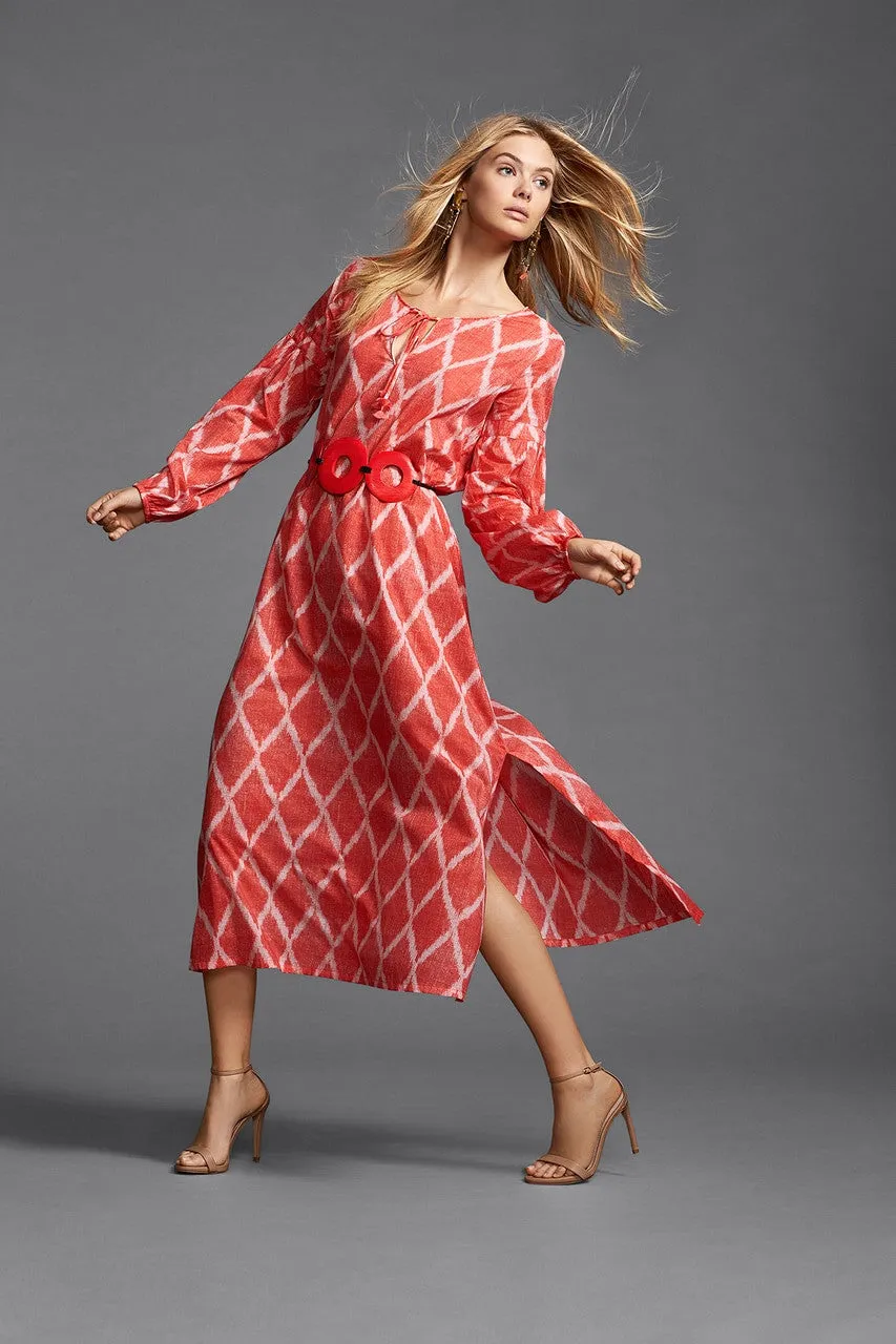 Hammered Brass Long Fringe Clip Earrings sold by Natori product image thumbnail 3