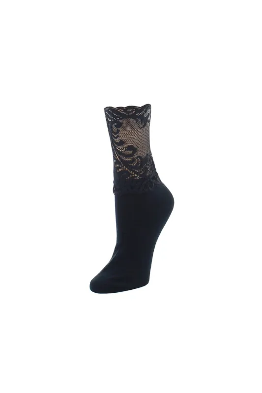 Feathers Lace Anklets made by Natori