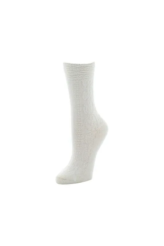 Rib Knit Texture Socks sold by Natori