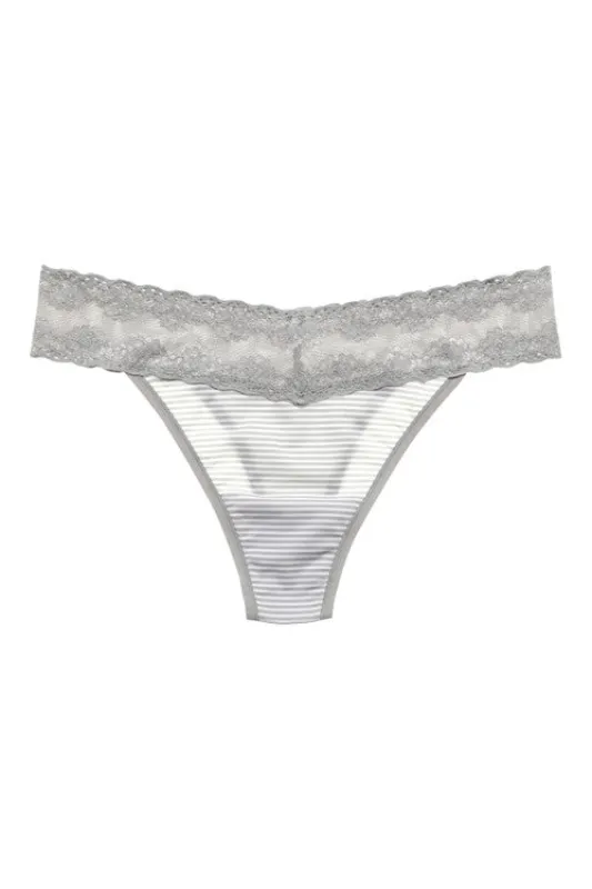Bliss Perfection One-Size Thong sold by Natori