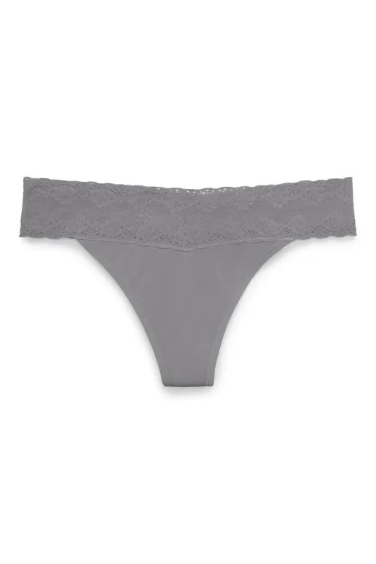 Bliss Perfection One-Size Thong sold by Natori