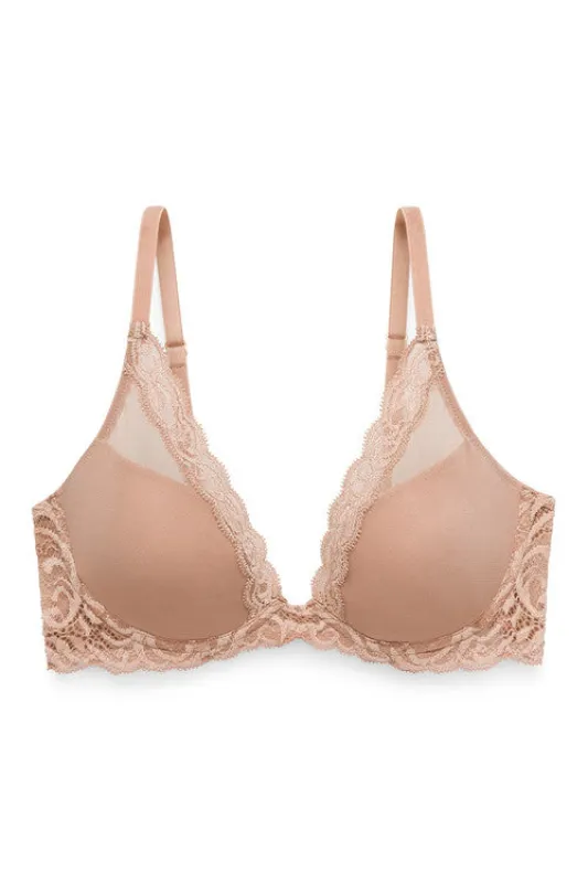 Feathers Plunge T-Shirt Bra - Basics made by Natori