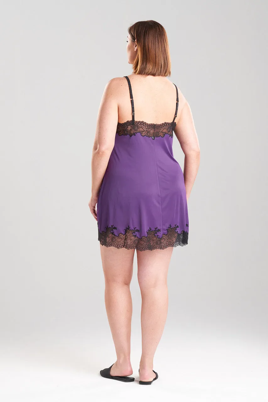 Enchant Lace Trim Chemise sold by Natori product image thumbnail 4